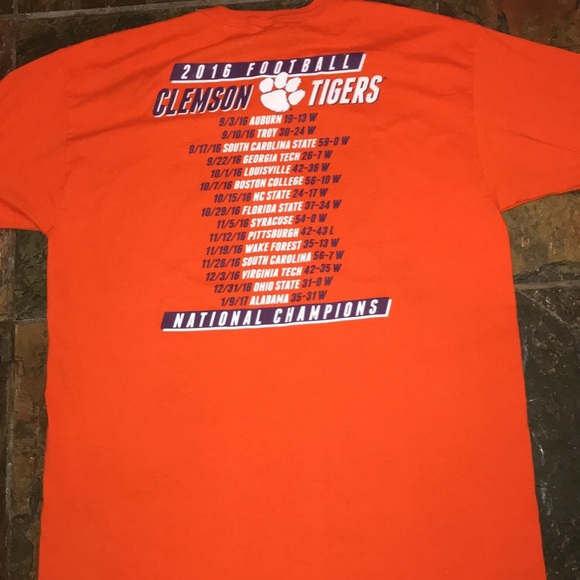 Clemson 2016 championship tee - Picture 2 of 2